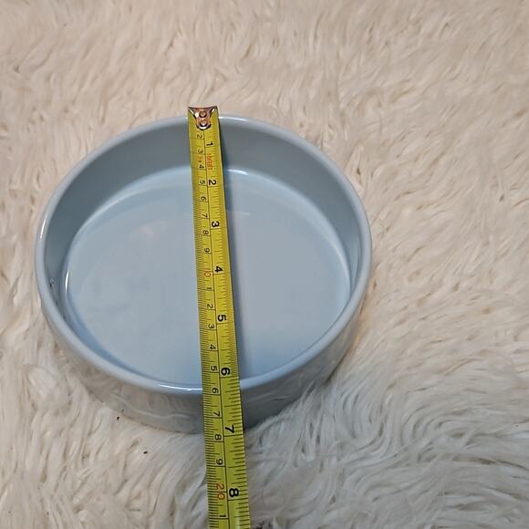 New! Park Life Designs Light Blue Ceramic Dog Bowl - Picture 4 of 4